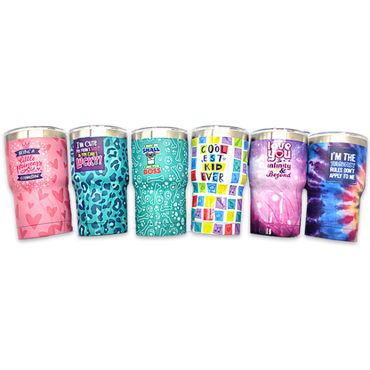 Insulated Cup Kids Drink N Play 12 oz Assortment- 6/Display: Price Per Item